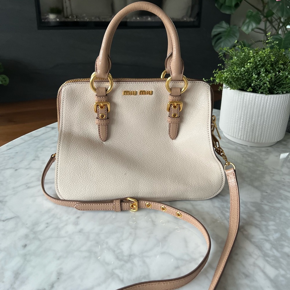 Miu Miu 2 way handbag